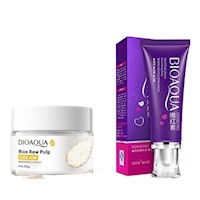Aclarante de Arroz + Crema Blanqueadora Corporal - Bioaqua